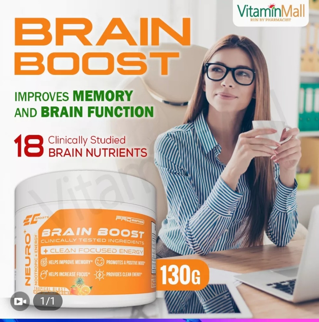 Nootropics Brain Supplement for Memory, Focus & Concentration