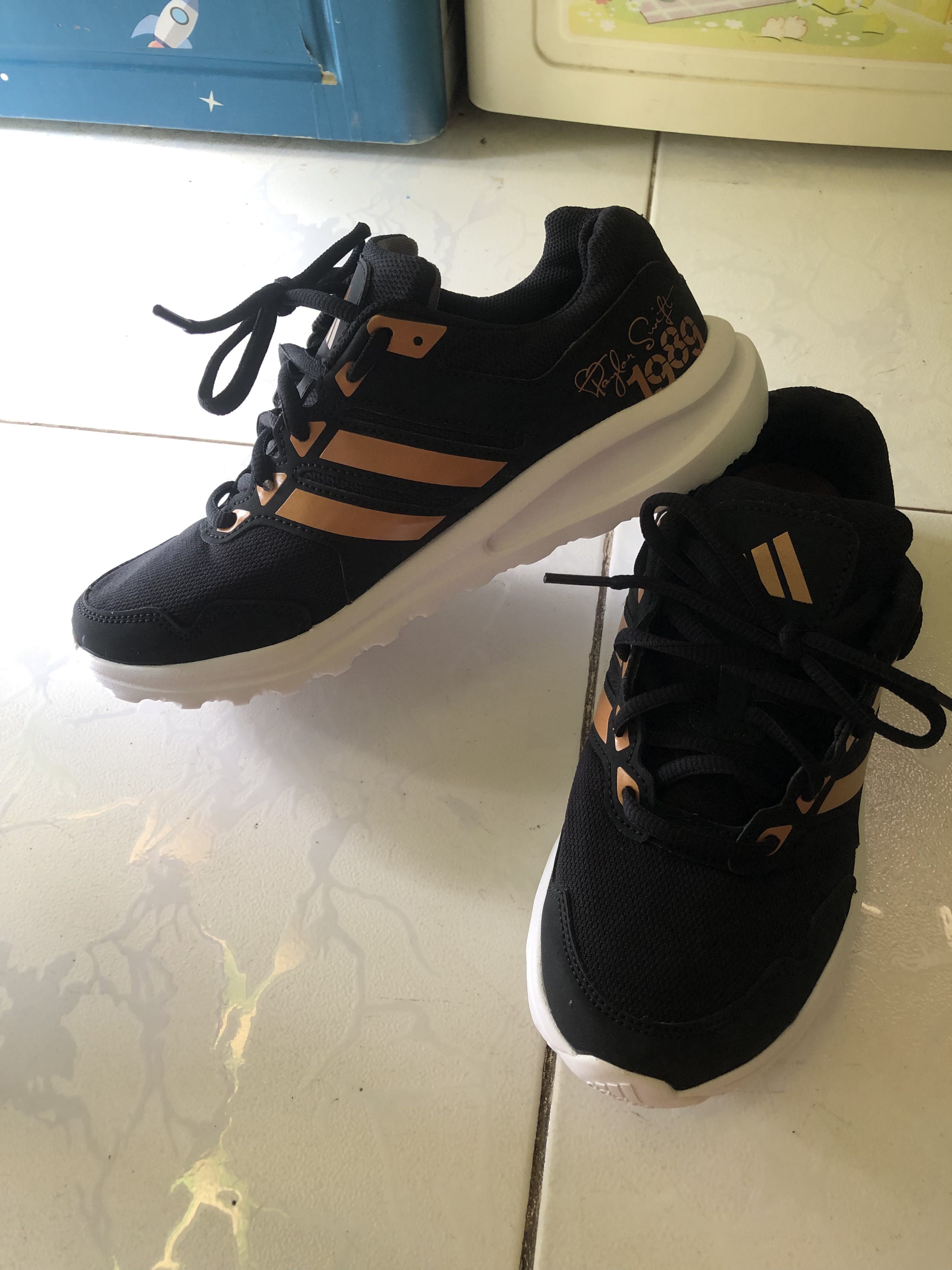 HCM]Giày sneaker nam đế nhẹ đen sọc trắng đen sọc đen đen
