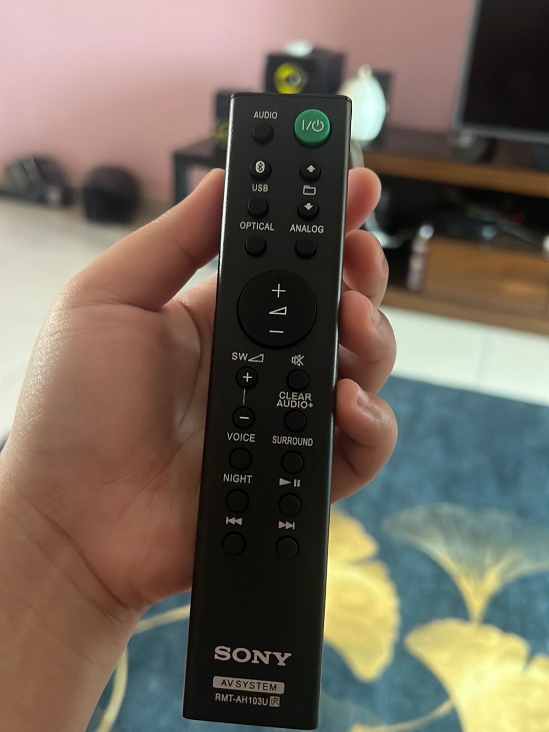Queen.Y Telecomando Sostitutivo Soundbar per Sony Sound Bar HT-CT80 SA-CT80 HTCT80 SACT80 SS-WCT80 RMT-AH103U
