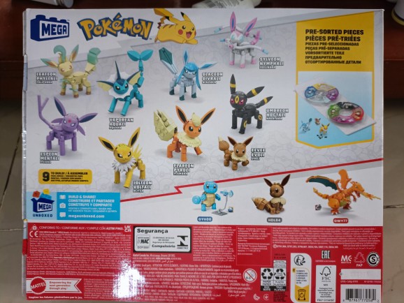 Buy Mega Construx Pokemon Every Eevee Evolution Toy Building Set