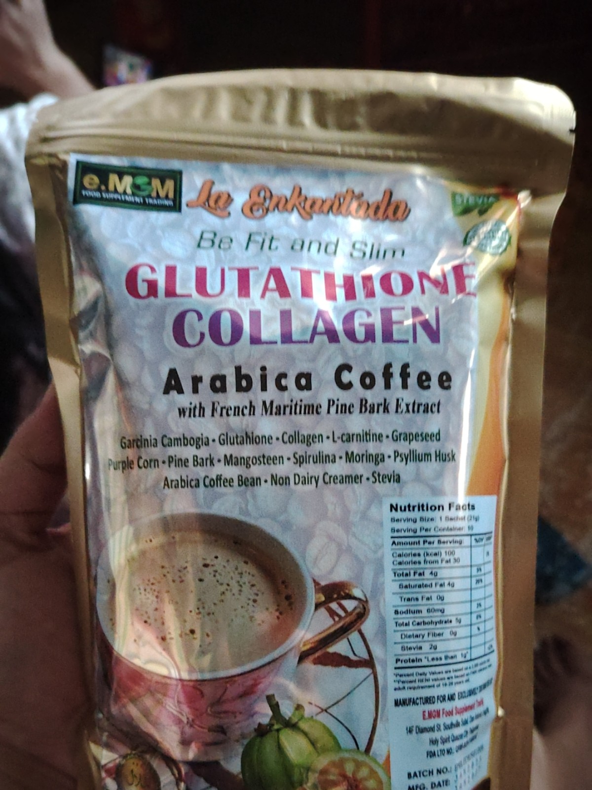 slimming coffee with collagen and glutathione reviews Skiseoy 20x Chia - 11-in-1 Coffee Shape Mix L-Glutathione for Skin, Hair, Joints Collagen Coffee, Slim Instant Coffee