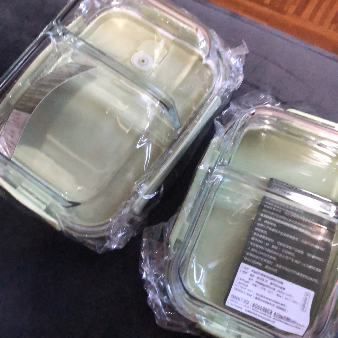 Multi Glass Transparent Lunch Boxes Set Microwave Lunch Box Set Kotak  Makanan Kaca Bekas Tupperware With Lid Flosso