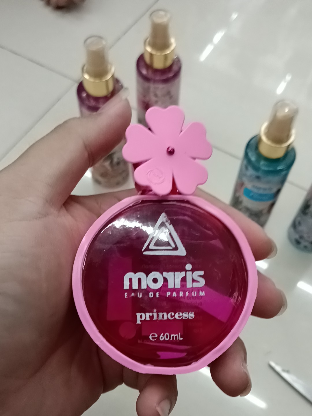 Morris Parfum Wanita Bunga Princess Eau De Parfum 60ml Pink