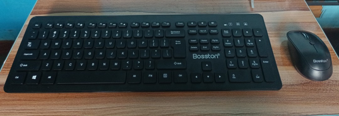 Bosston WS500 Wireless Keyboard & Mouse Combo | Lazada PH