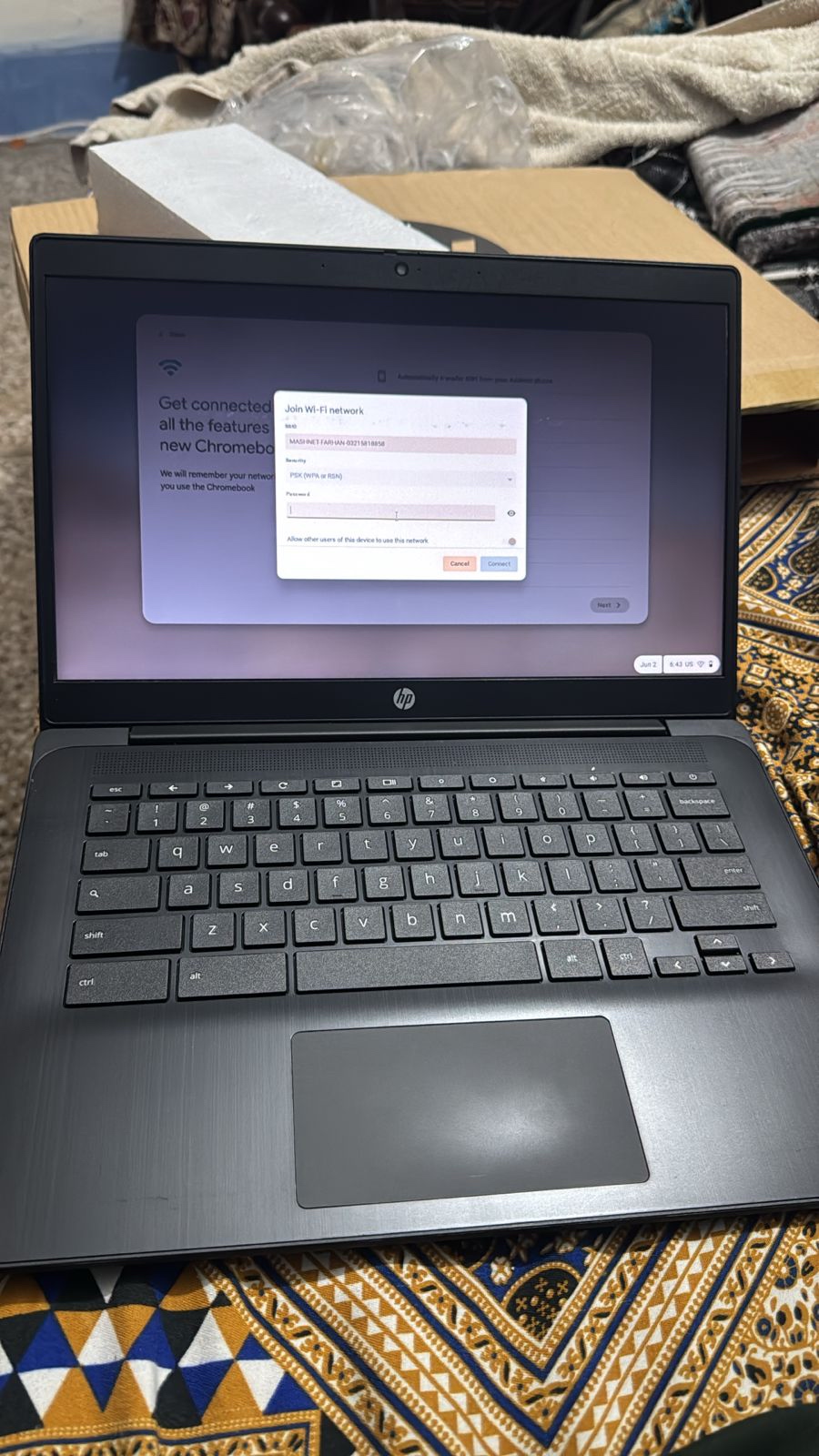 HP FORTIS 14 INCH G10 CHROMEBOOK N5100 2.8GHZ 8GO 64GO 14" CHROME OS