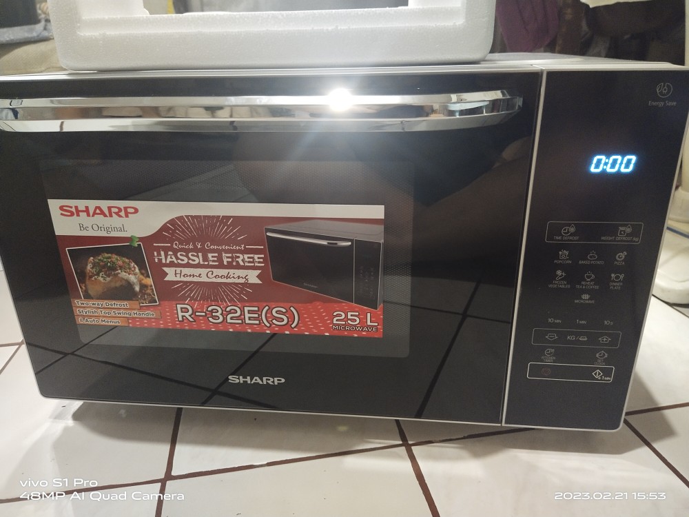 sharp microwave oven r 32e s