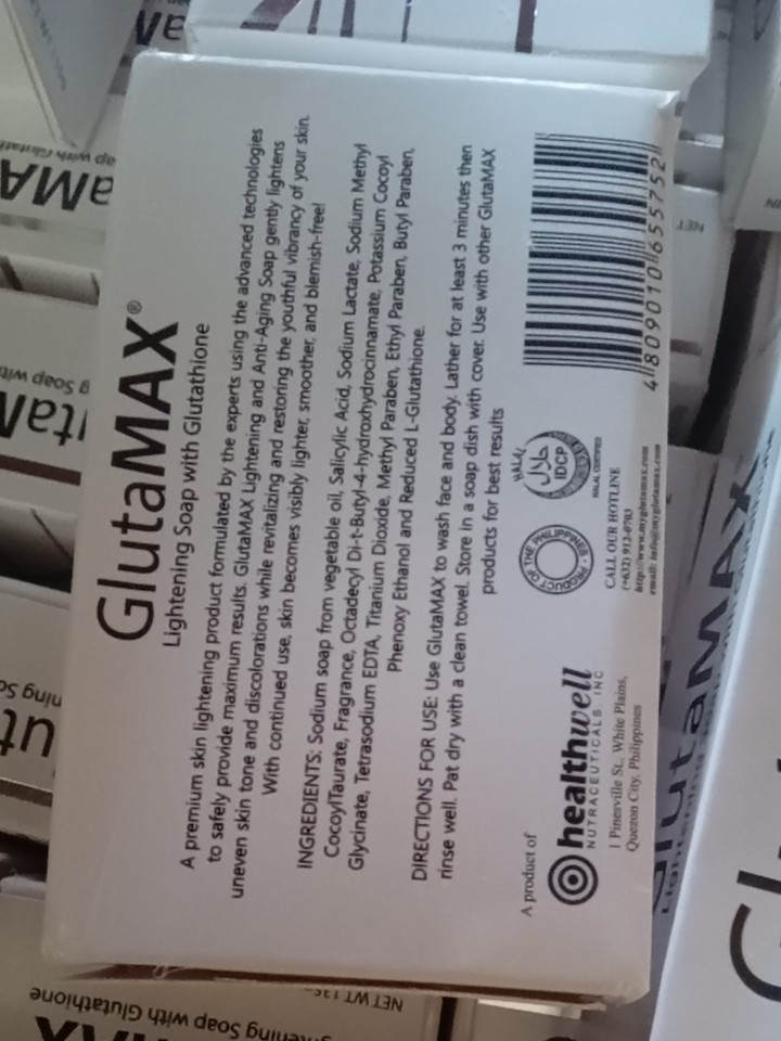 GlutaMAX Lightening Soap with Glutathione 135g