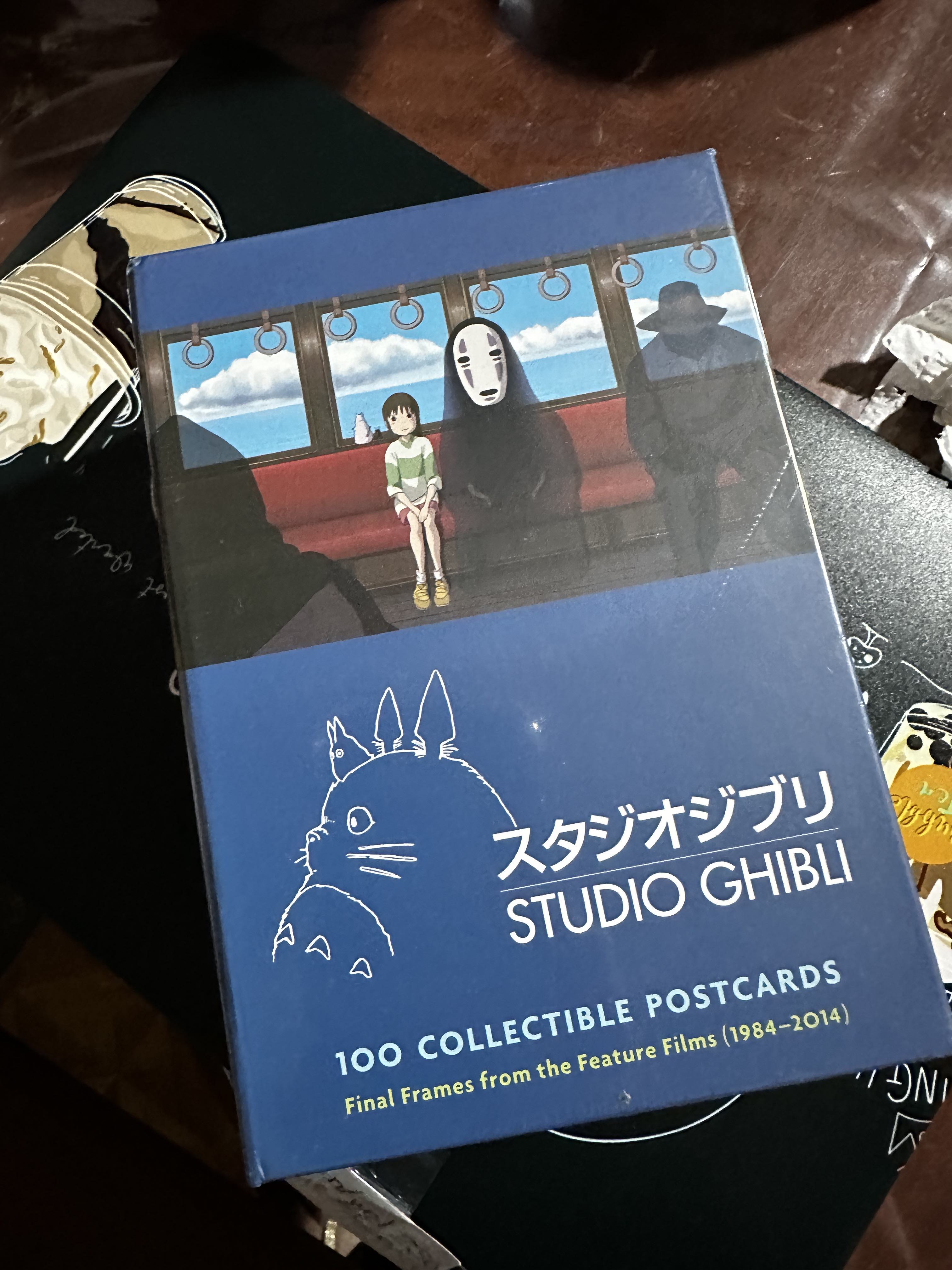 Studio Ghibli. 100 Collectible Postcards: Final frames from the