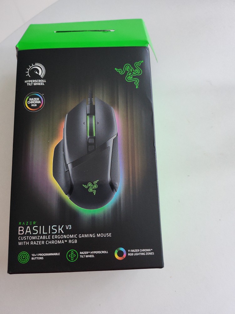 Razer Basilisk V3 Customizable Ergonomic Gaming Mouse Chroma RGB Lighting  26K DPI Optical Sensor 11 Programmable Buttons - AliExpress