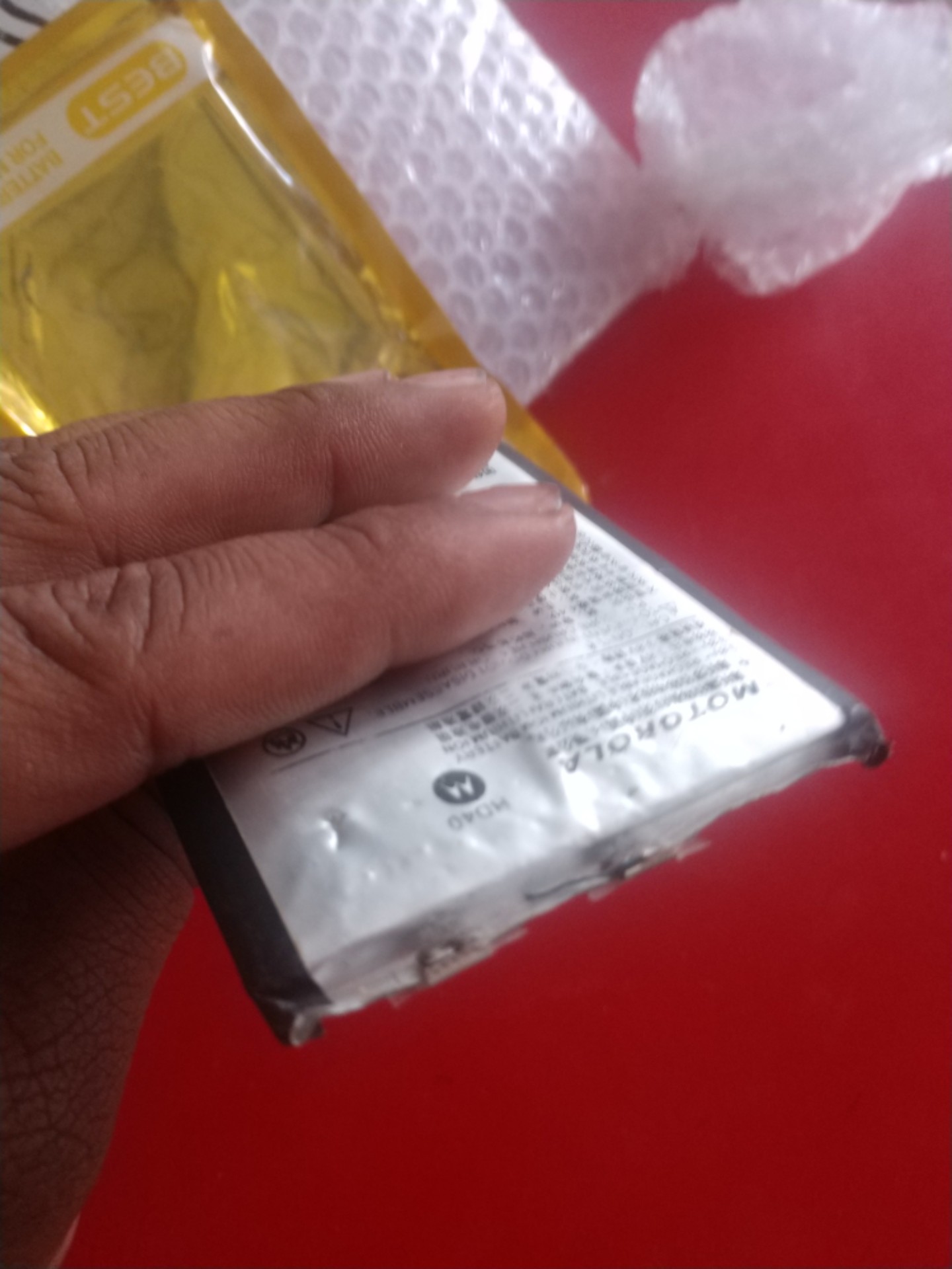 Batterie 2700mAh HD40 SNN5987A Pour Motorola Moto Z2 Force – Neuve