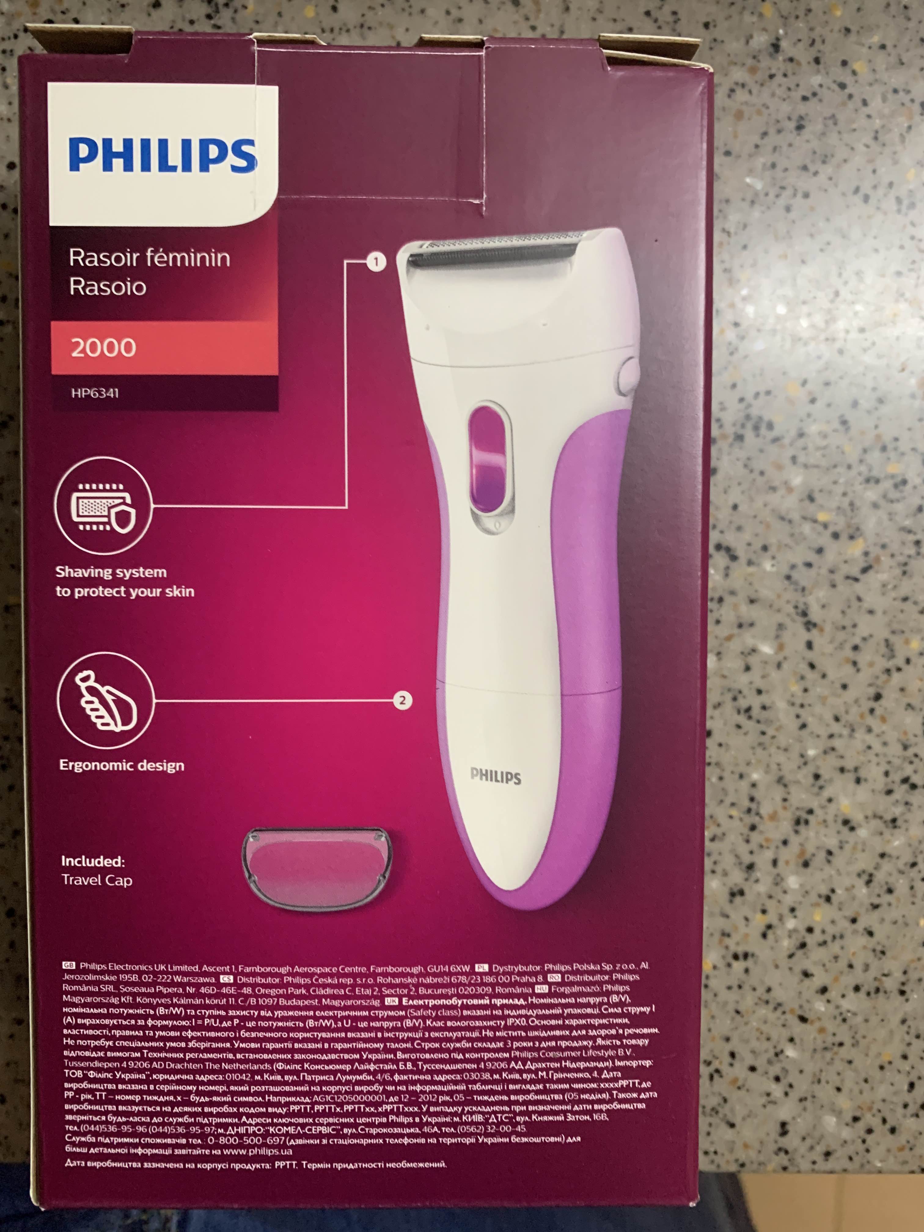 philips lady shaver hp6341