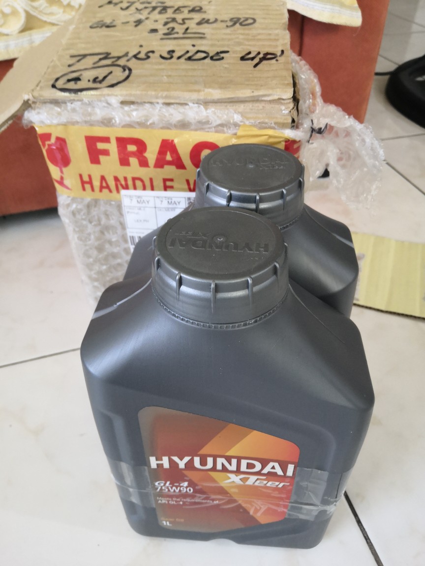 Aceite 75W90 Hyundai Xteer Gl-4 1L 1011435