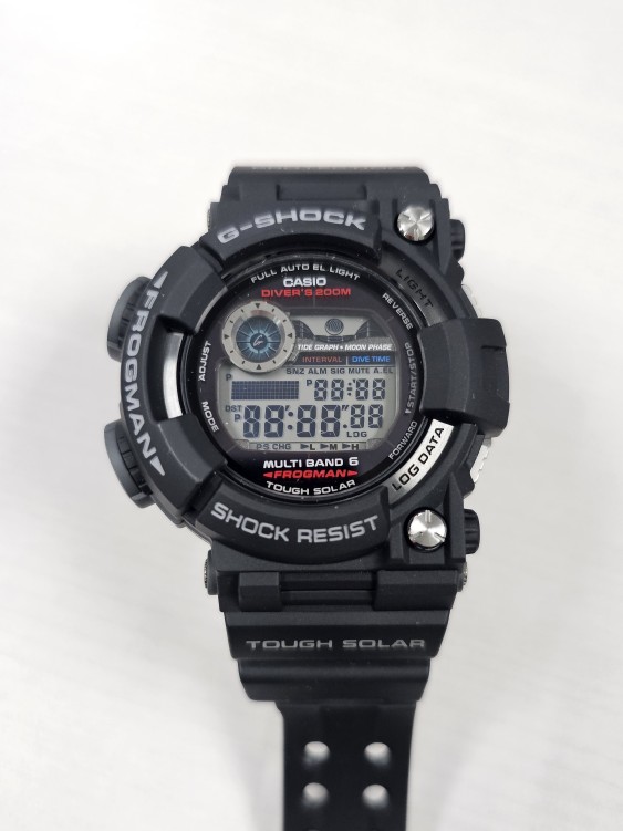 CASIO G-SHOCK GWF-1000-1JF Tough Solar MASTER OF G FROGMAN