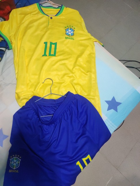 Brazil Neymar Home Jersey 2022 World Cup Kit – FansinHeaven