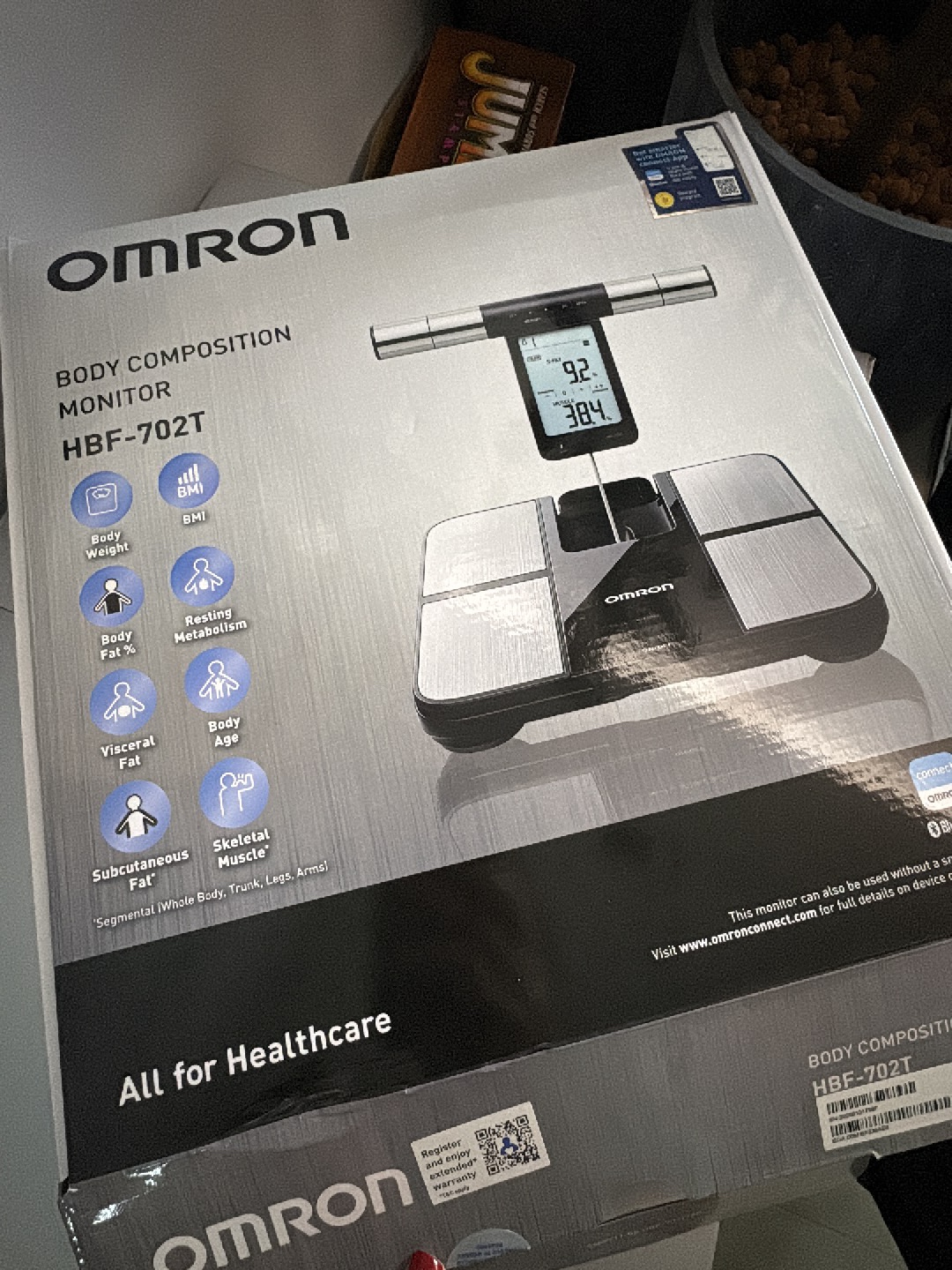 OMRON Body Composition Monitor HBF-702T (1 year warranty) | Lazada