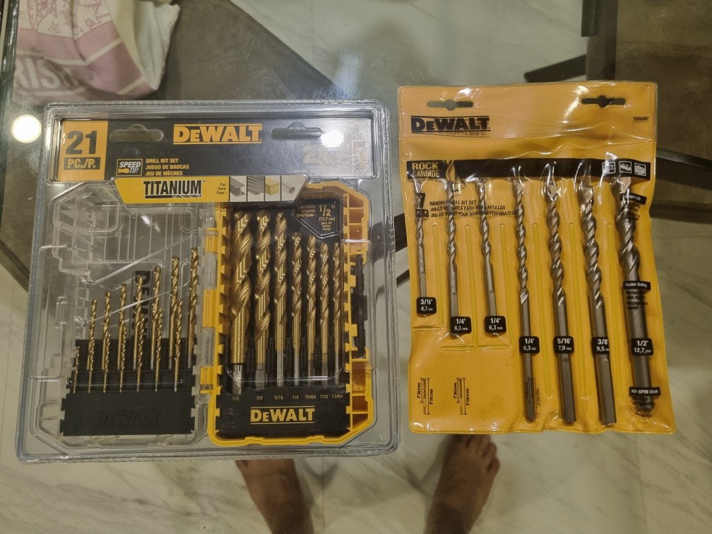 DeWALT DW5207 PREMIUM PERCUSSION MASONRY DRILL BIT SET 7 Piece Lazada PH