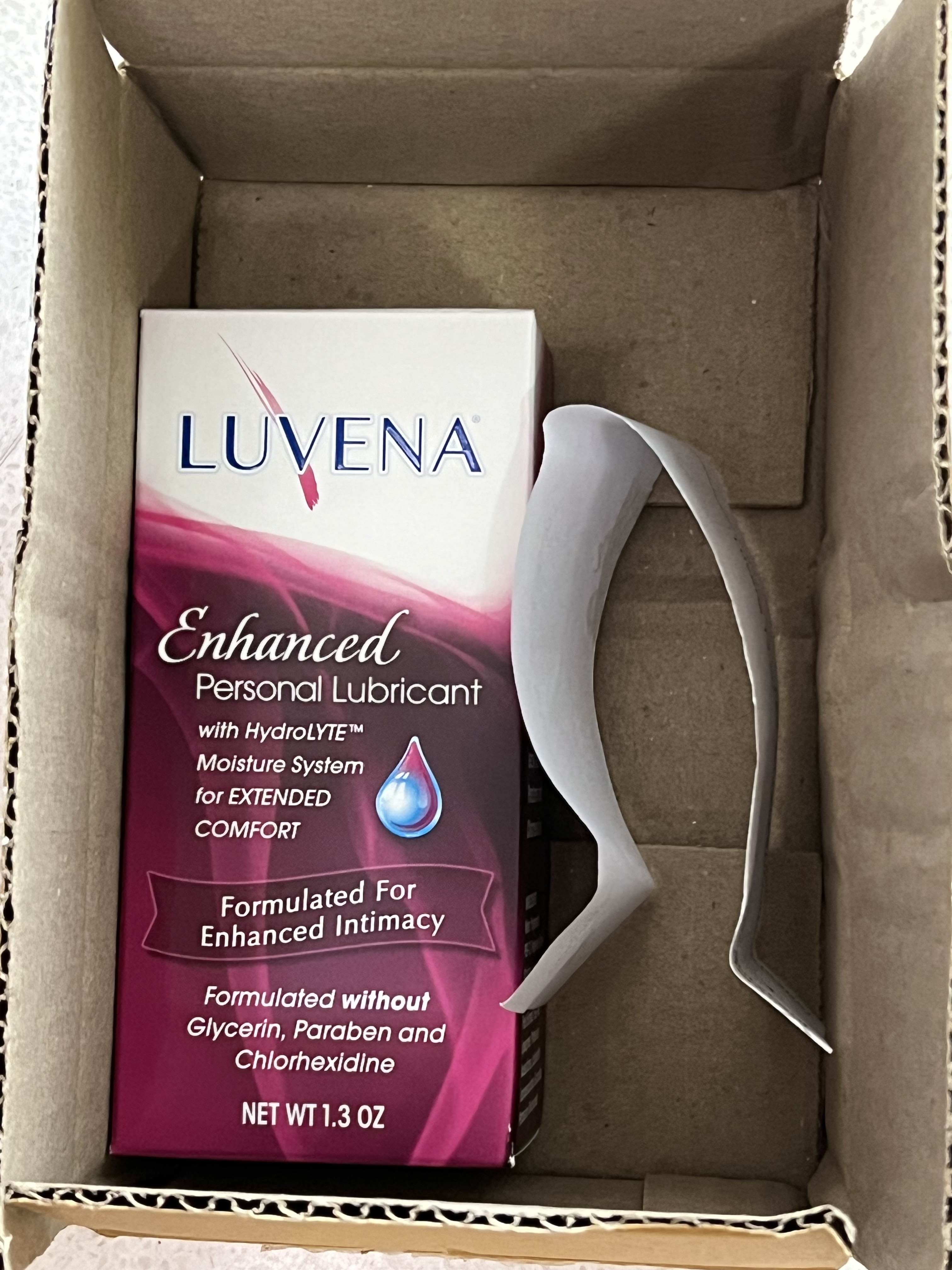 luvena enhanced personal lubricant and moisturizer Luvena Personal Moisturizer, Pump, 1.3 fl oz Ingredients and Reviews