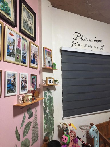 "Bless This Home And All Who Enter" Vinyl Wall Decal - Bible Verse For Entryway - Picniva