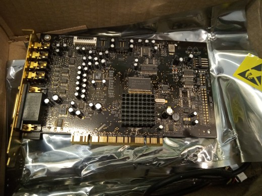 Sound Card Creative Sound Blaster X-Fi XtremeMusic SB0670 7.1.