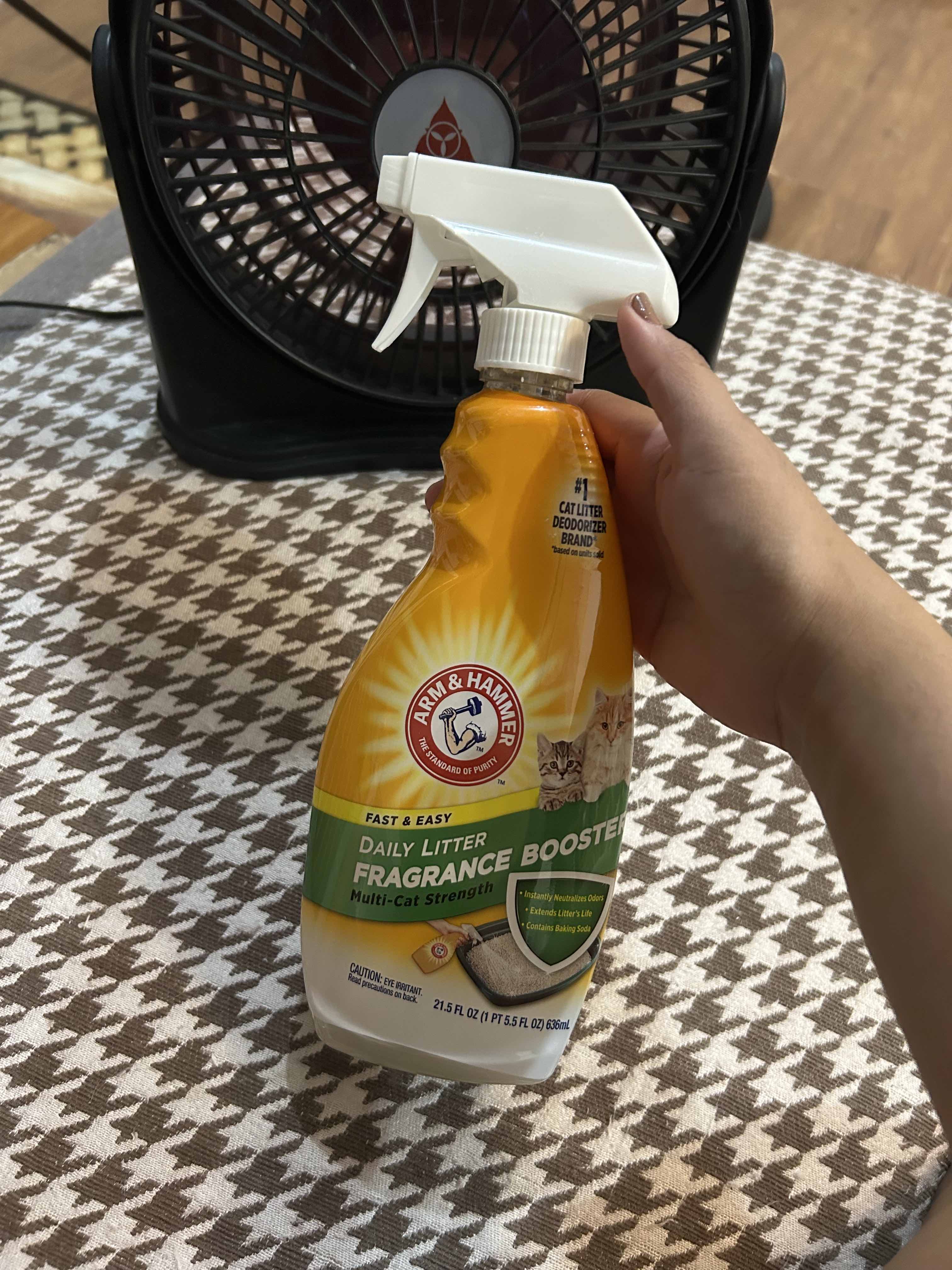 Arm and hammer cat litter spray hotsell