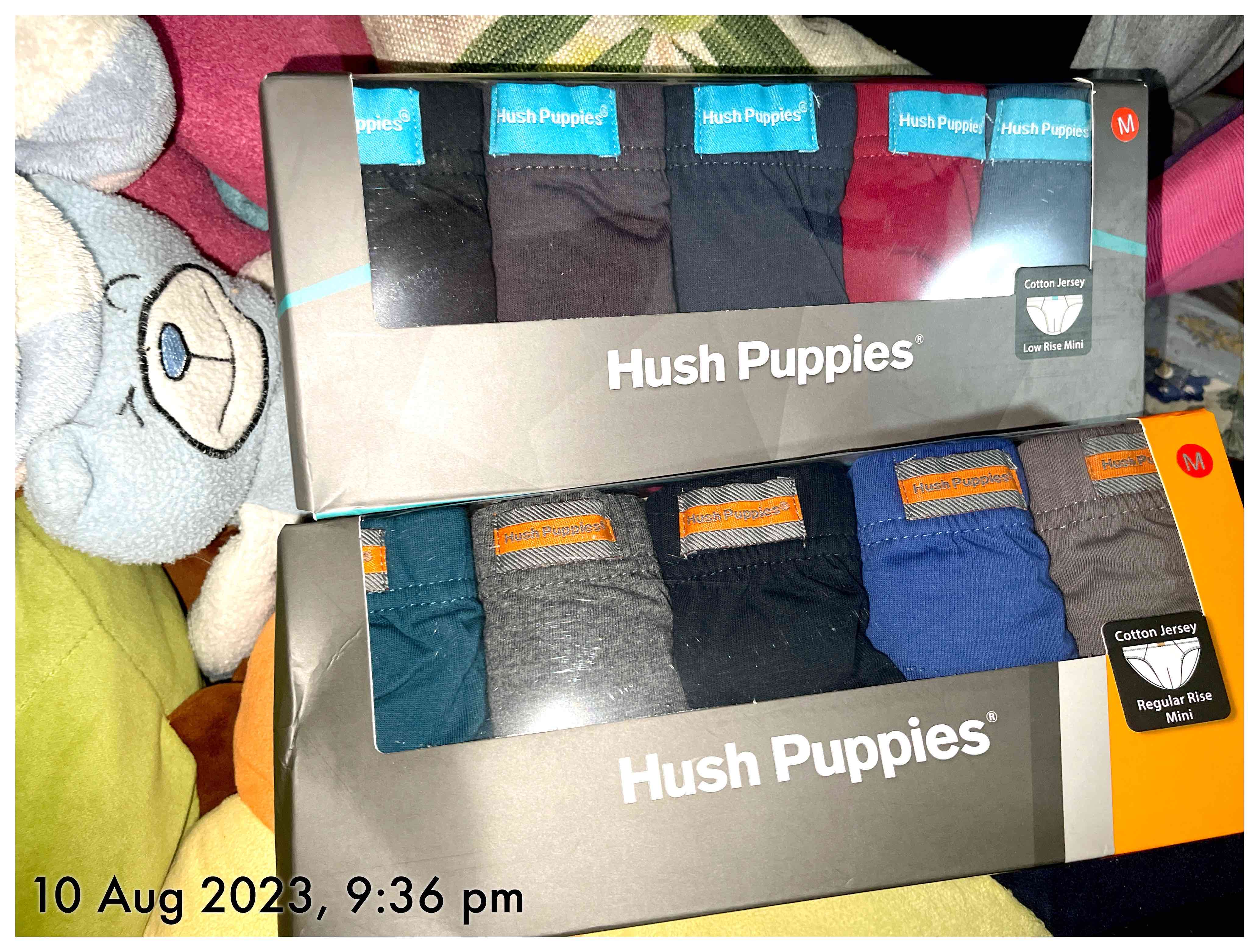 Hush Puppies 5pcs Men's Briefs, Cotton Jersey