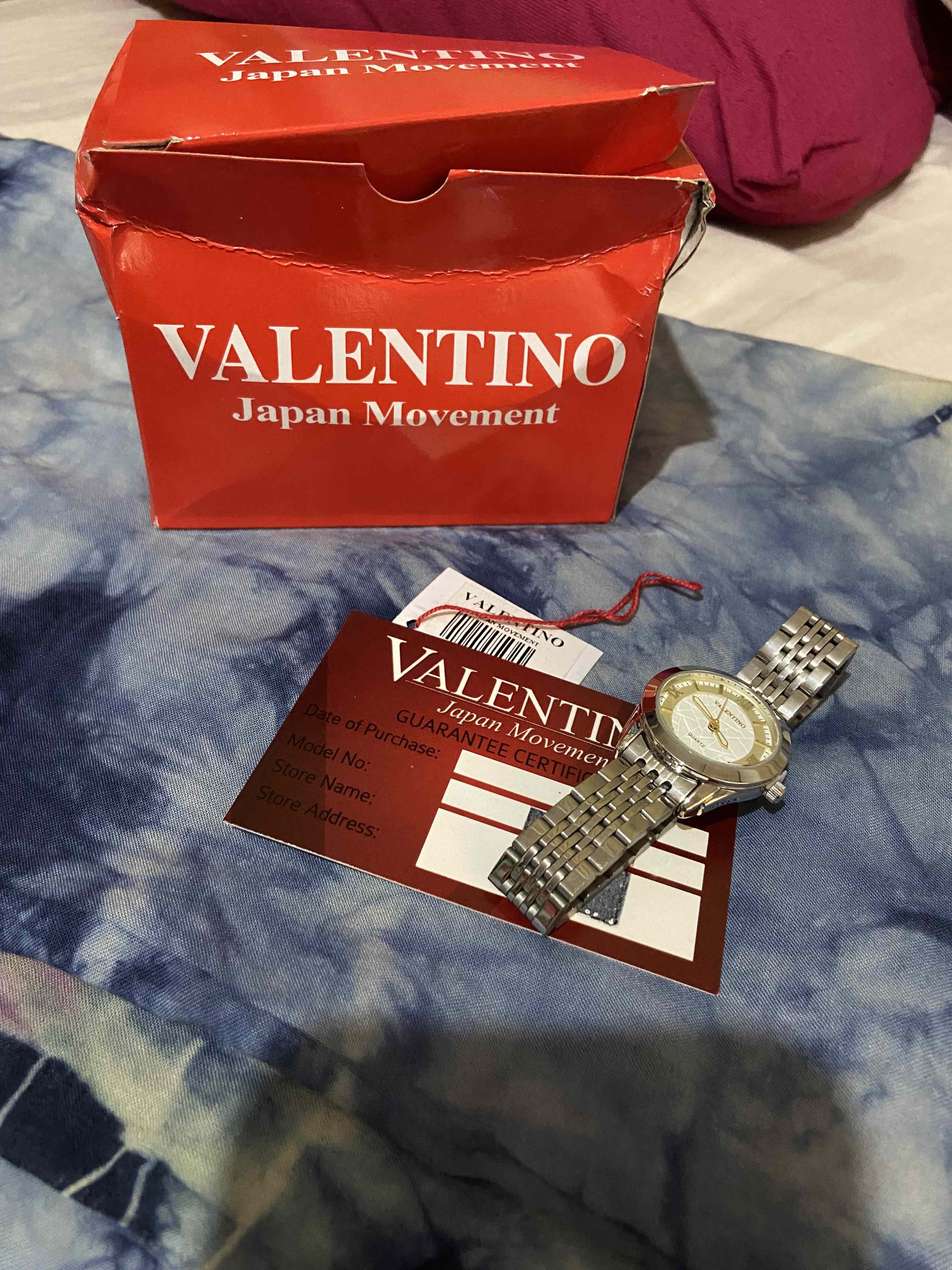 Valentino watch box hot sale