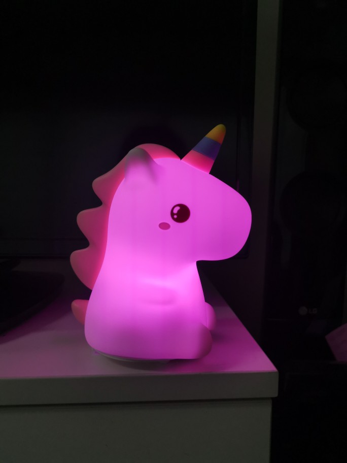 unicorn glow lamp