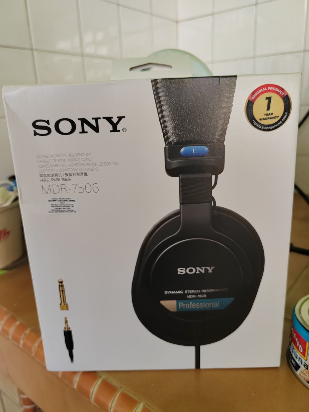 Sony MDR-7506/1, Casque Audio Stéréo Professionnel