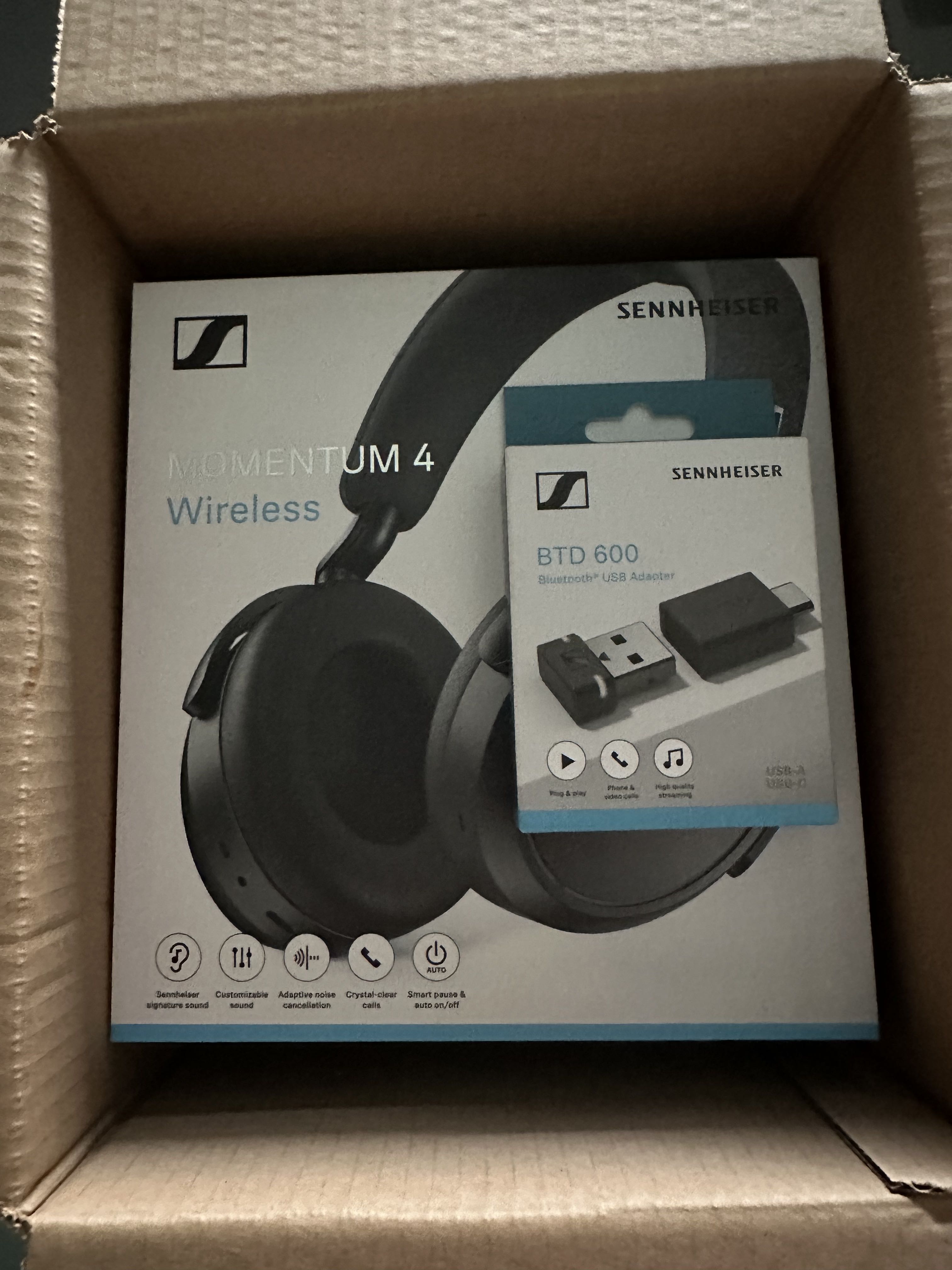 Sennheiser momentum 4 wireless（BTD 600） - オーディオ機器