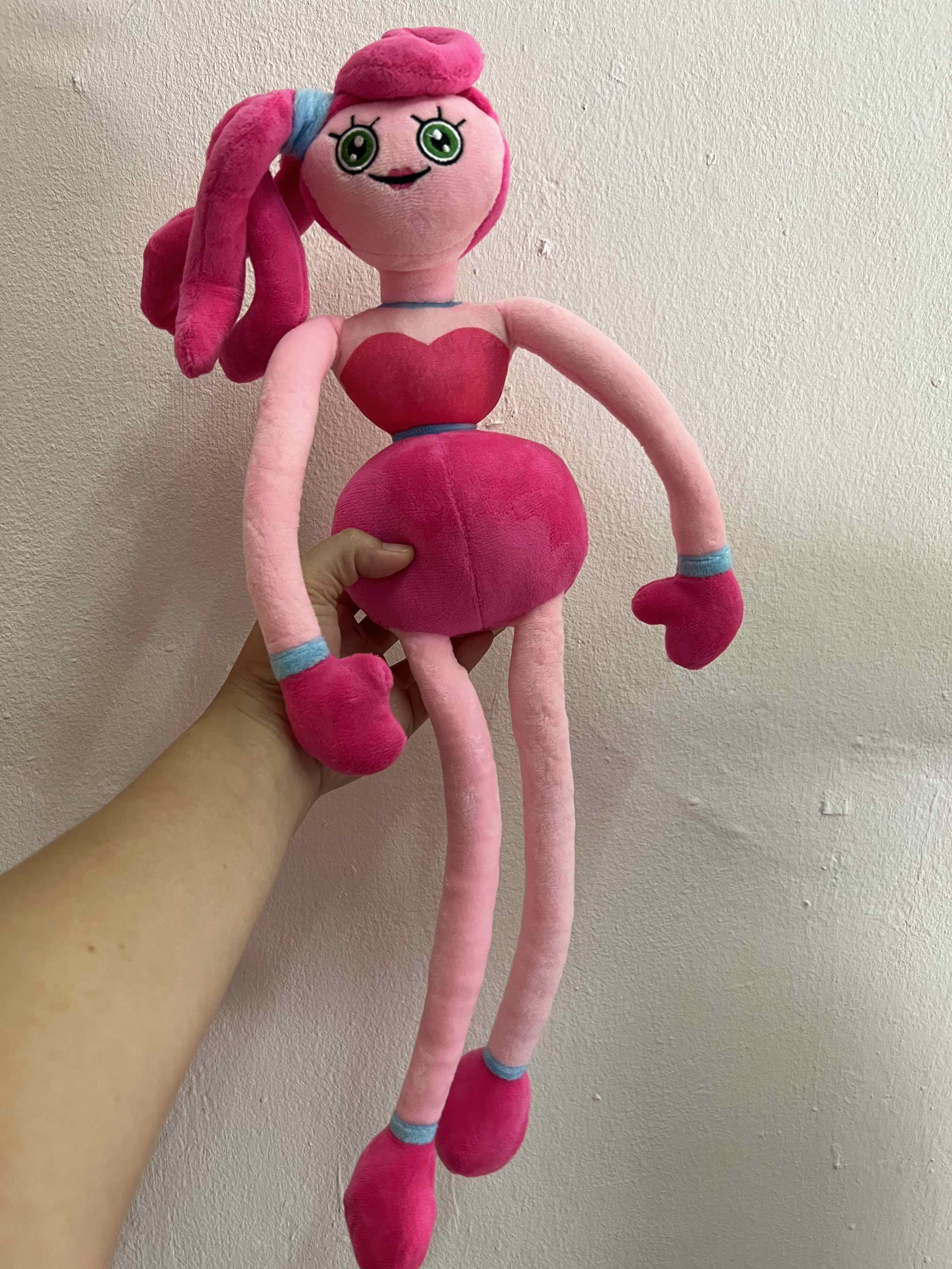 Poppy Playtime Mommy Pink Spider хаги ваги игрушка Huggy Wuggy Mommy Long  Legs Plush Toy киси миси Plushine Scary Doll Kid Gift(A 40CM) 