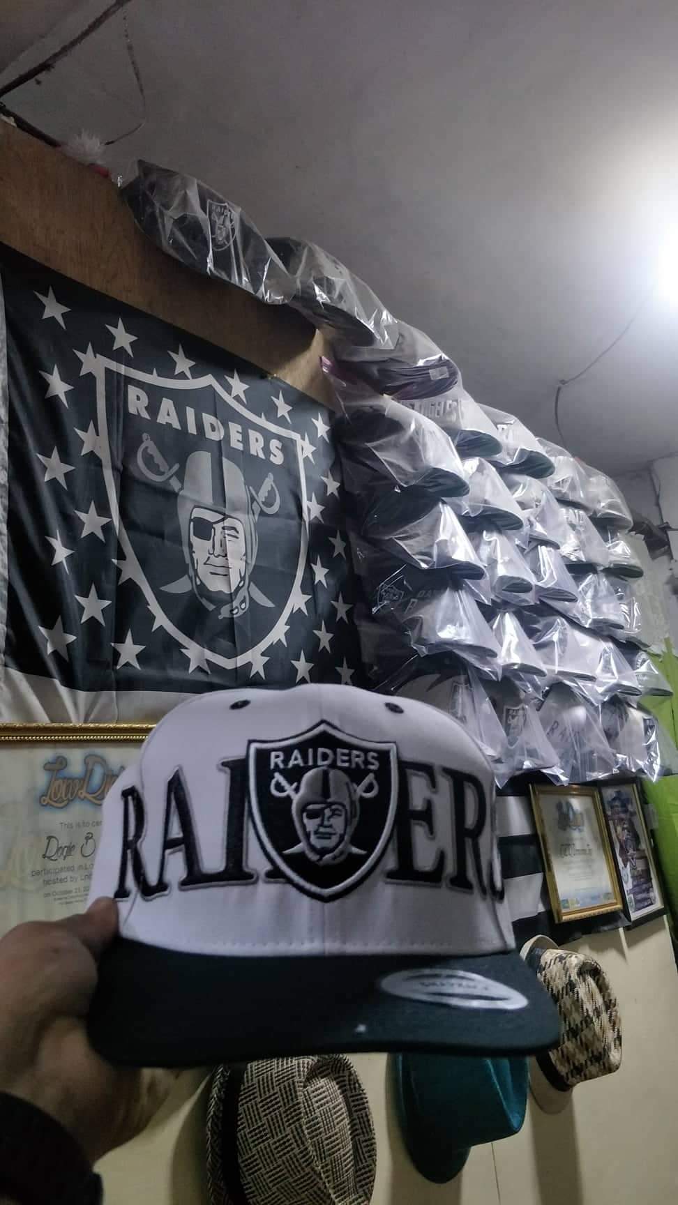 Vintage raiders snapback cap - Gem