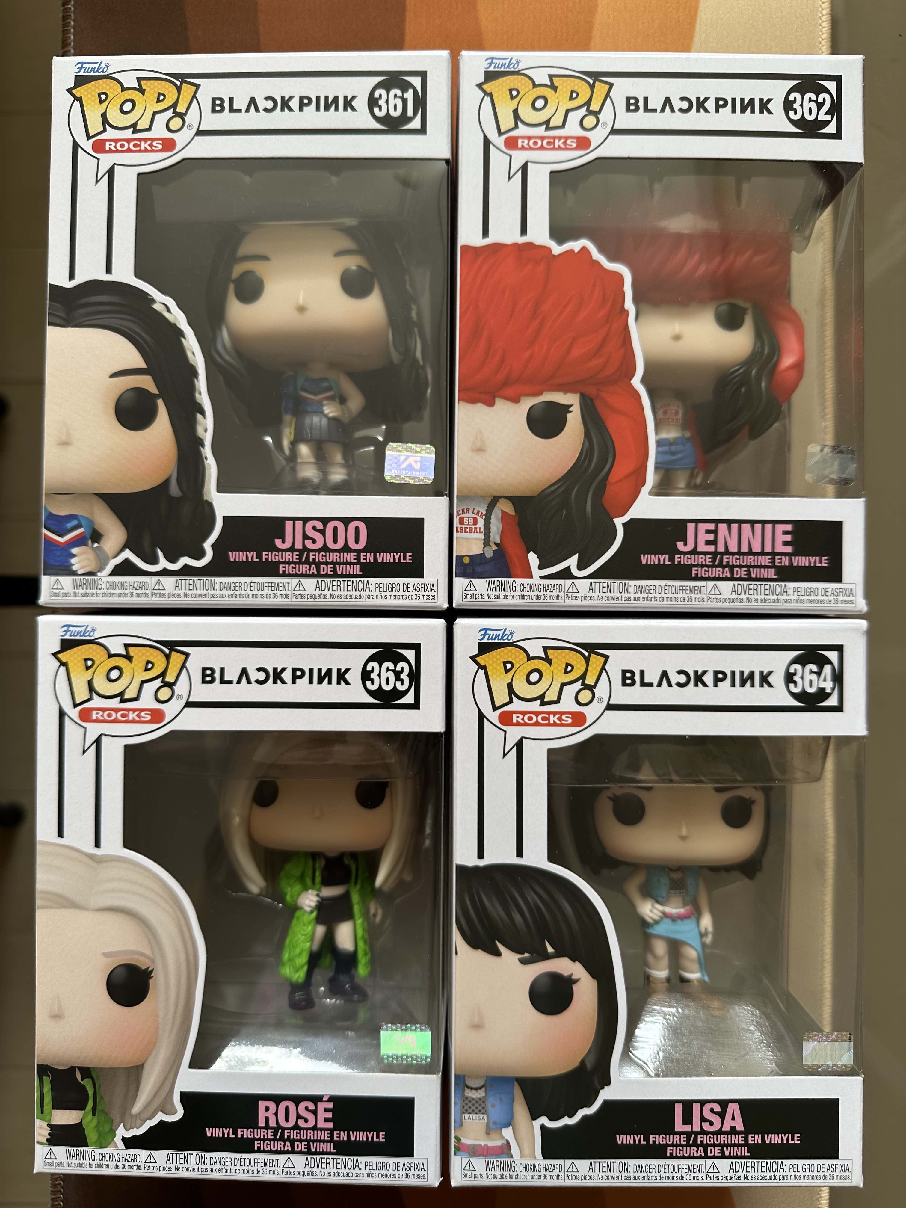 BlackPink Funko Pop Set, Hobbies & Toys, Collectibles & Memorabilia, Fan  Merchandise on Carousell