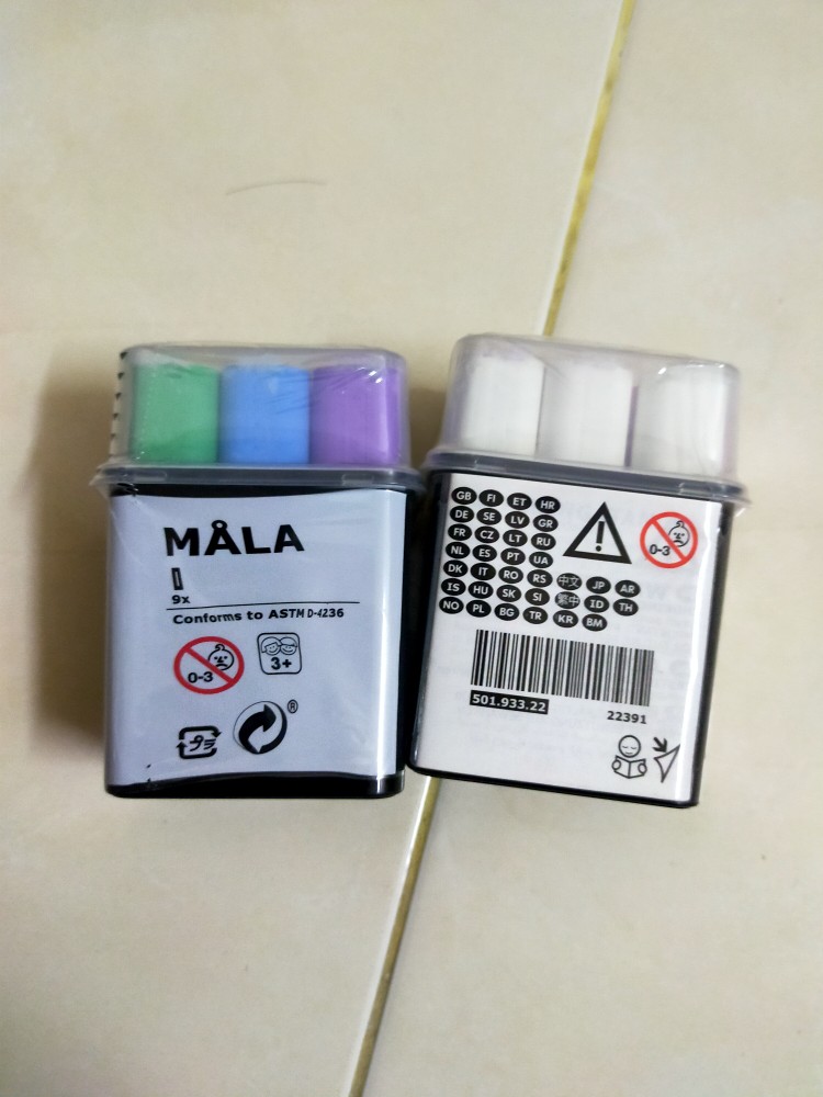 MÅLA Whiteboard pen, mixed colors - IKEA