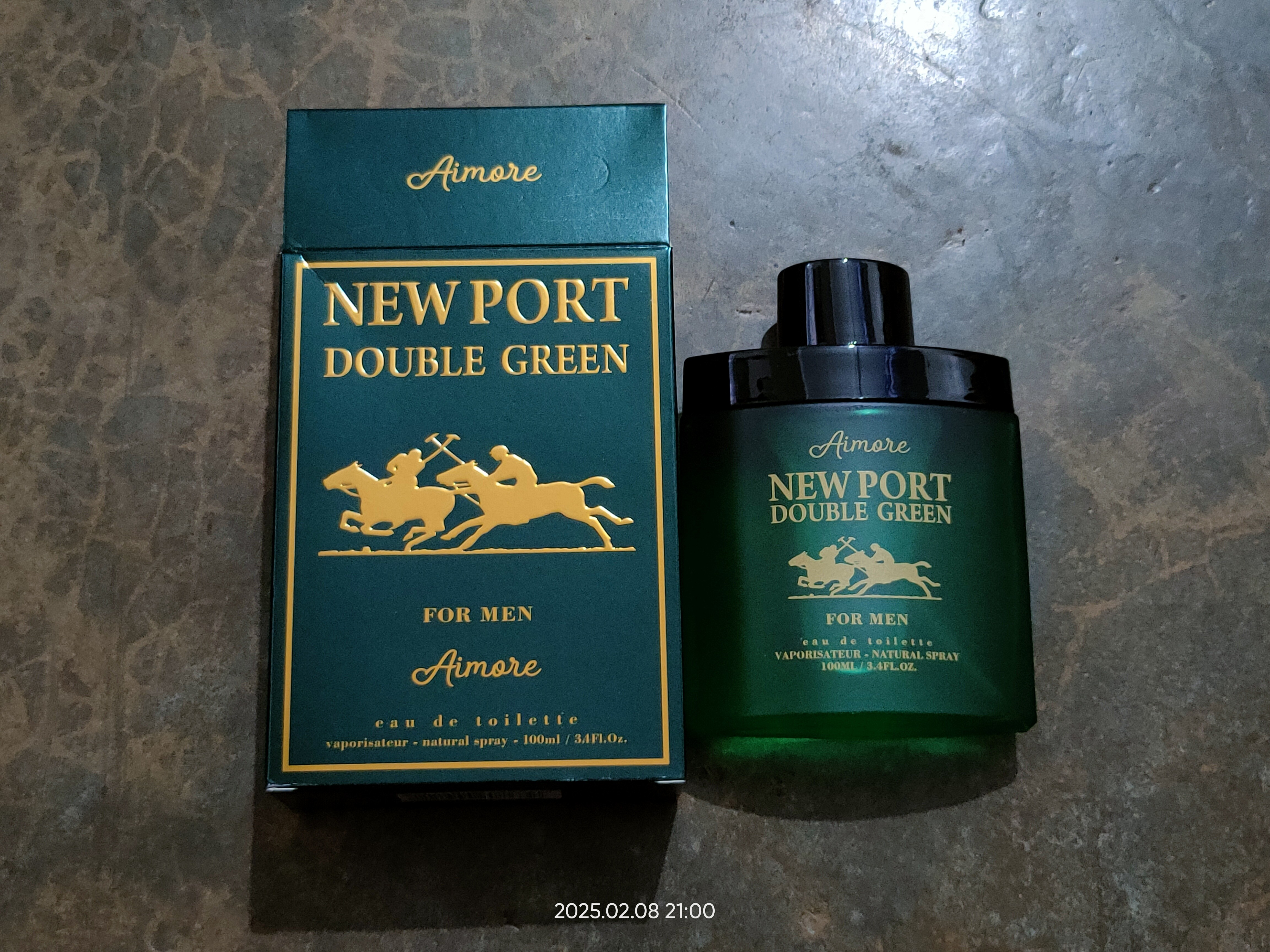 NEW PORT DOUBLE GREEN FRAGRANCE PERFUME FOR MEN 100ML ((m373 