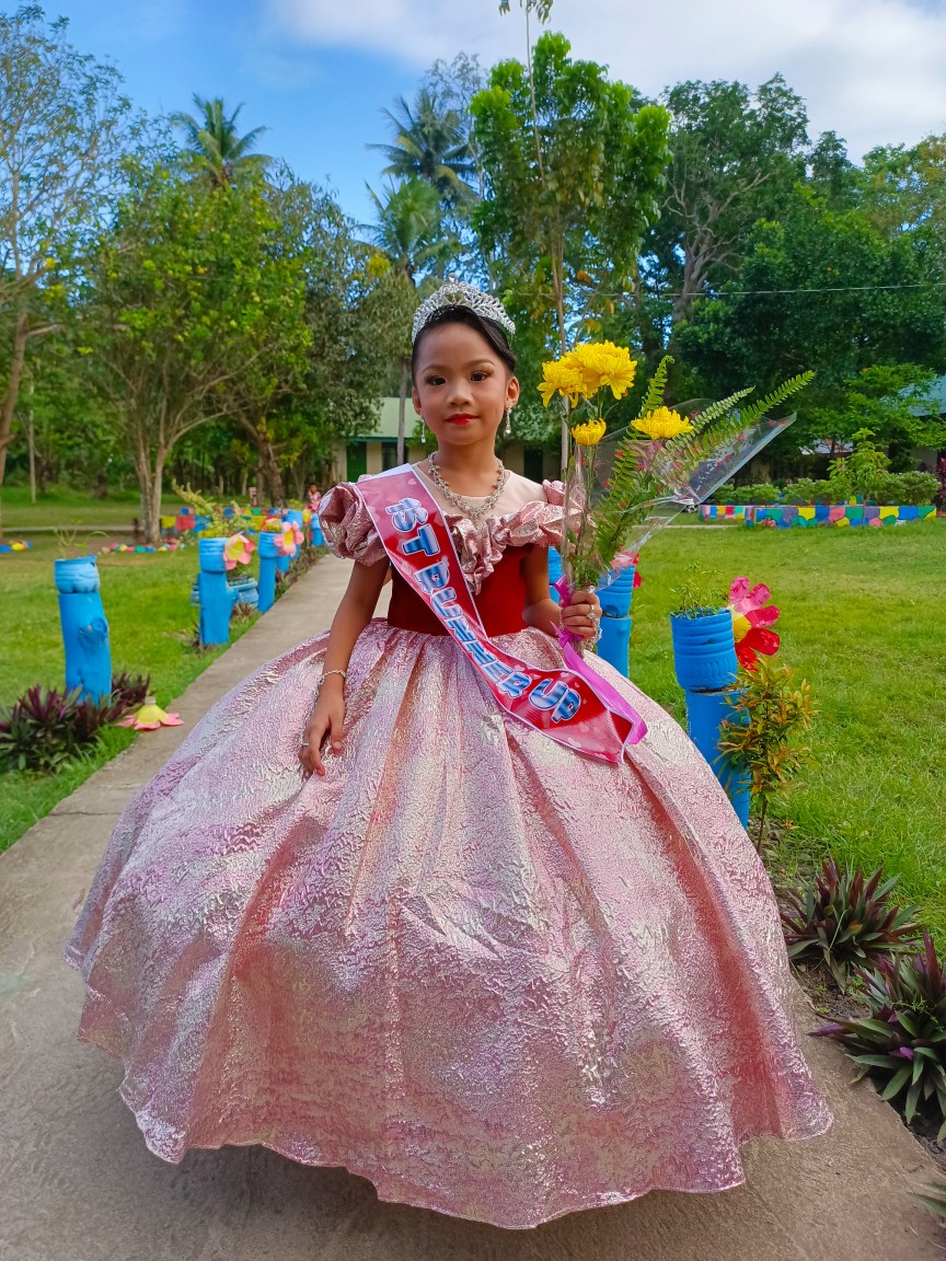 Santacruzan gown for clearance kids