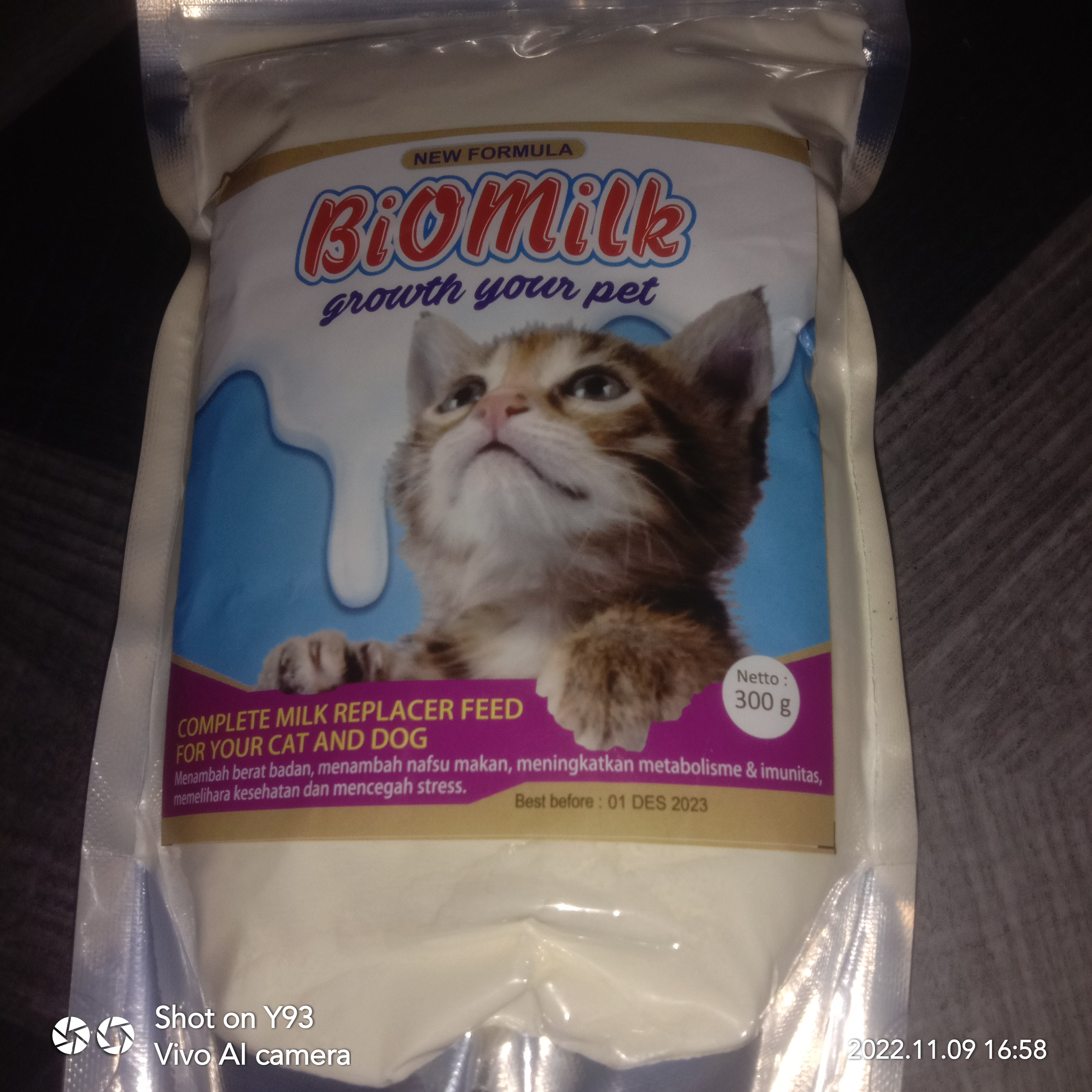 GREEN EMPIRE Cow Milk Powder / Cow Milk Formulation for Pets 350GM / Susu  Formula Haiwan / Susu Kucing / Susu Anjing