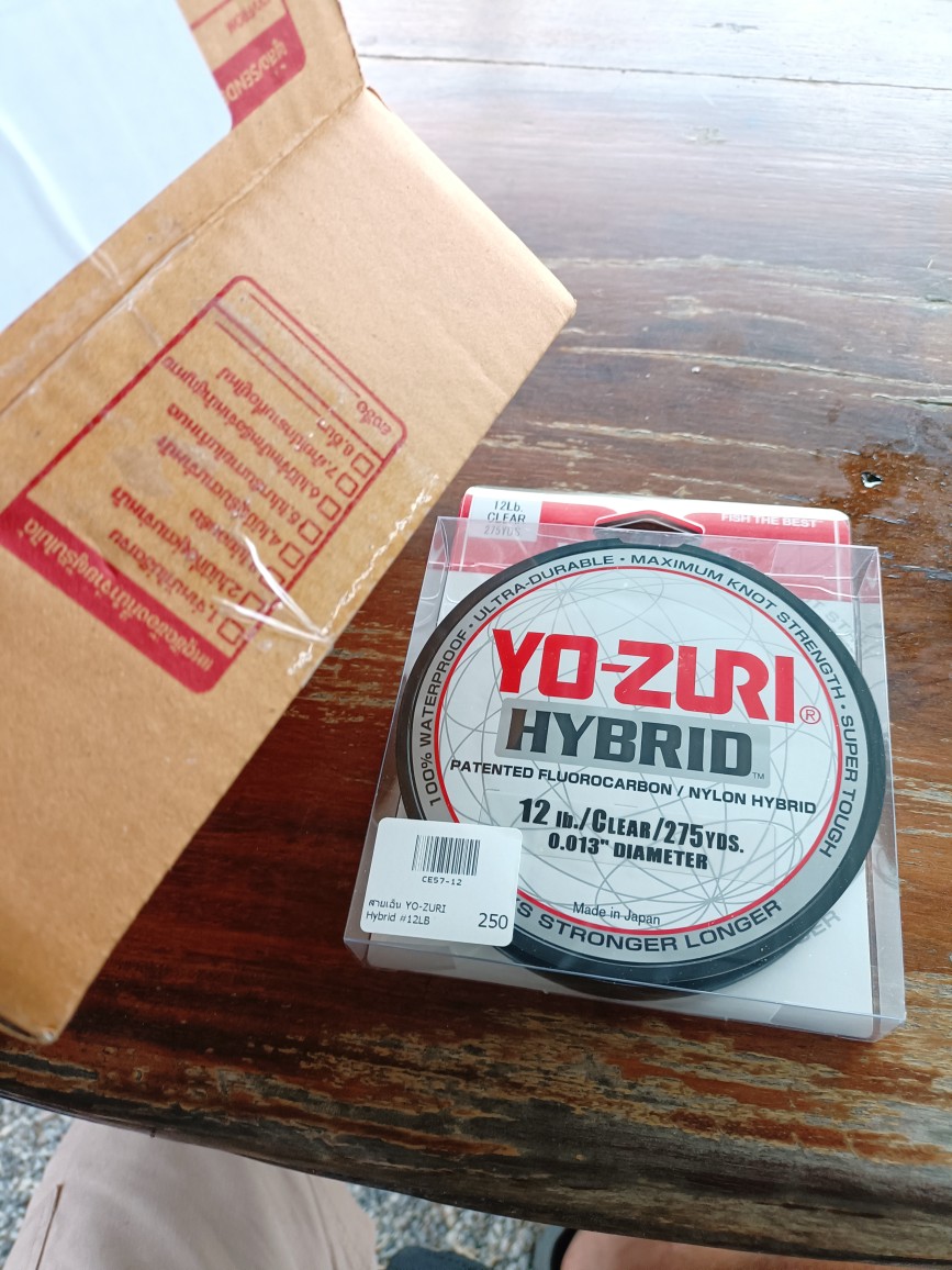 YO-ZURI Hybrid สายเอ็นโยซูริ ไฮบริด ฟลูโอโรคาร์บอนผสมไนล่อน