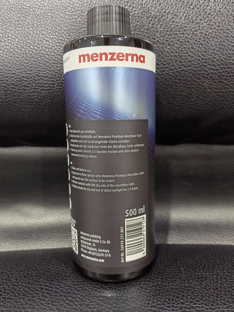Menzerna Ceramic Spray Sealant 500 ML + Sprayer