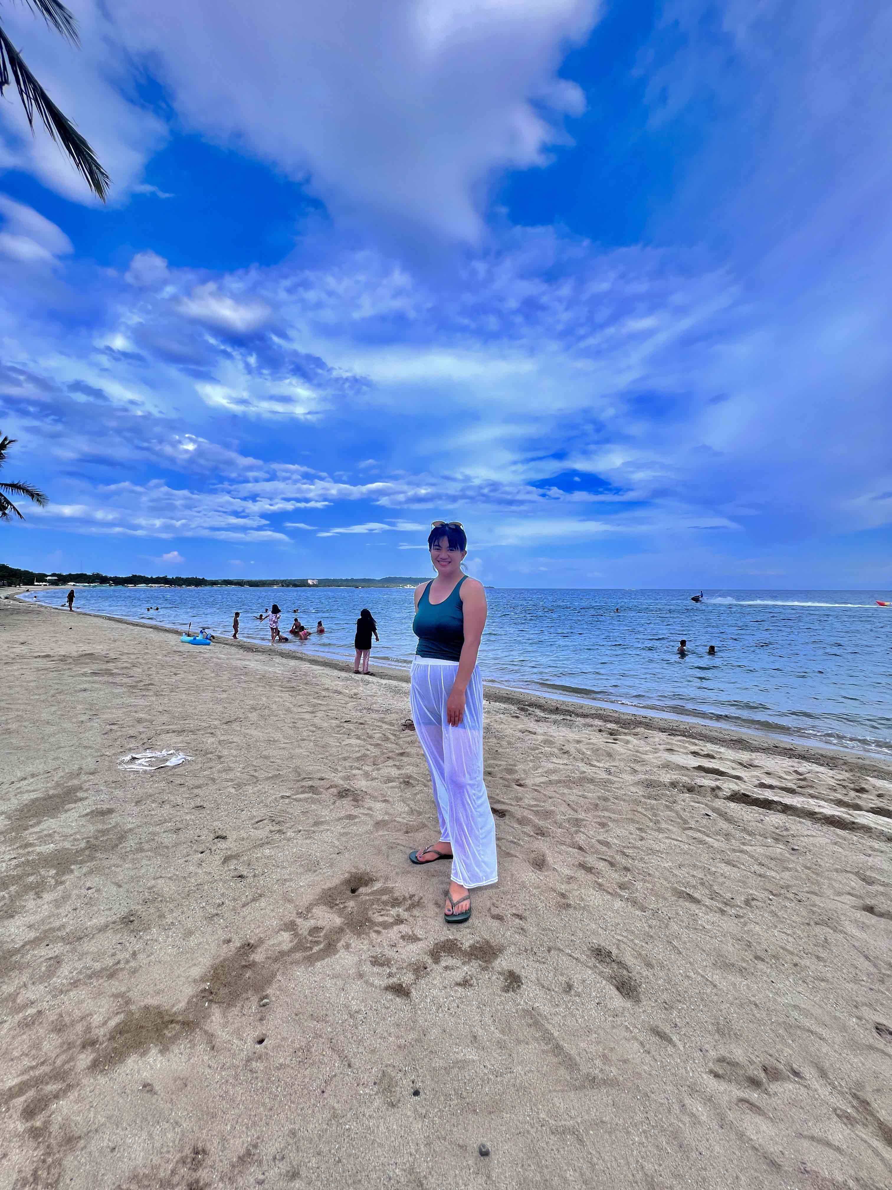 HangQiao Womens See Through Boho Beach Mesh Sheer Bikini Cover Up Swimwear  Transparent Wide Leg High Waist Trousers Loose Pants