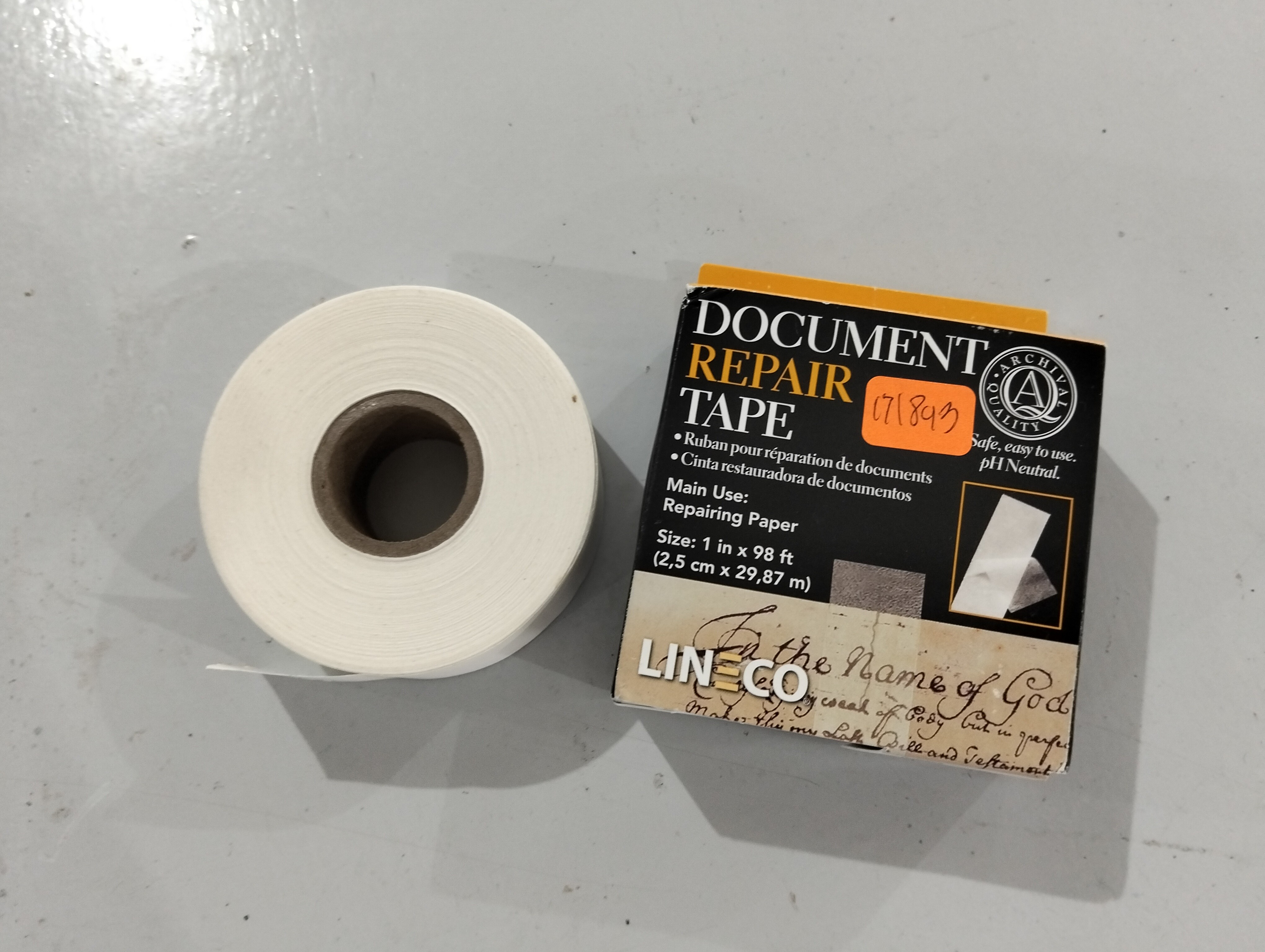 Document Repair Tape - #DRT | Conservation Resources - View #6