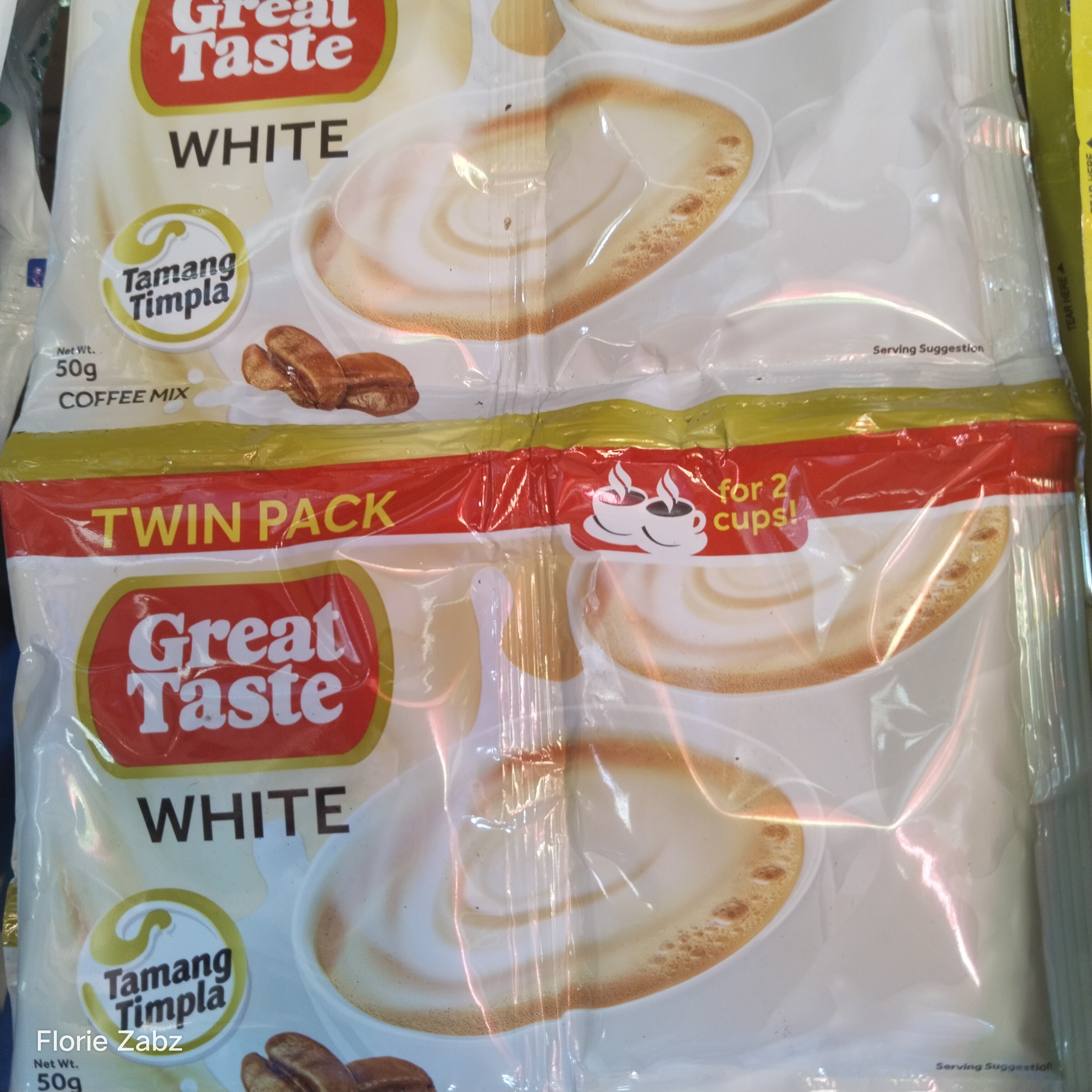 Great taste white twin 3in1 coffee 50g(by10s) | Lazada PH