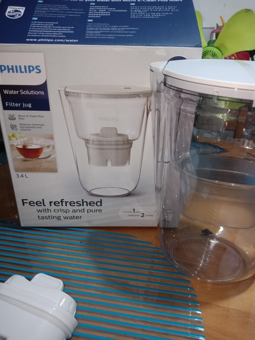 Philips Water Filter Pitcher - White (AWP2941WHT/97)