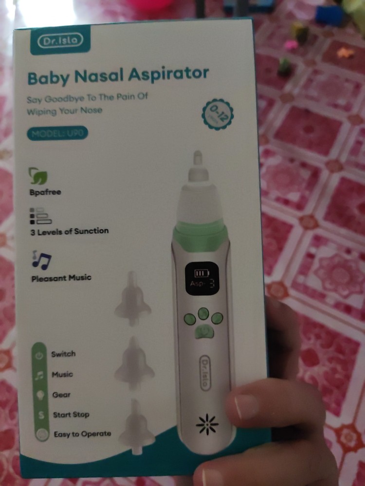 Dr.isla Electric Baby Nasal Absorber Mucus Nose Suction Cleaner