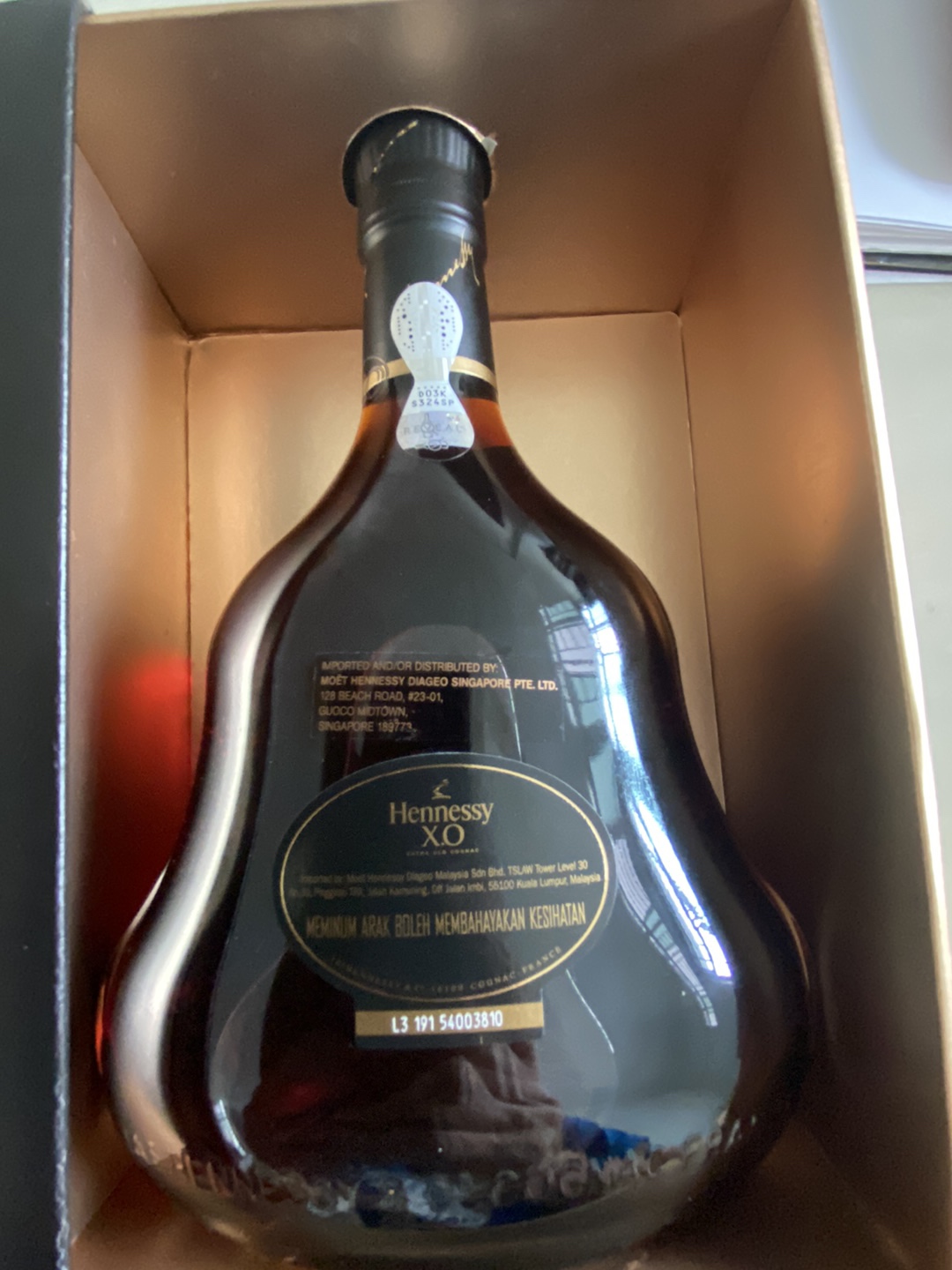 HENNESSY XO EXTRA OLD COGNAC 70CL (WITH BOX) **FREE DELIVERY