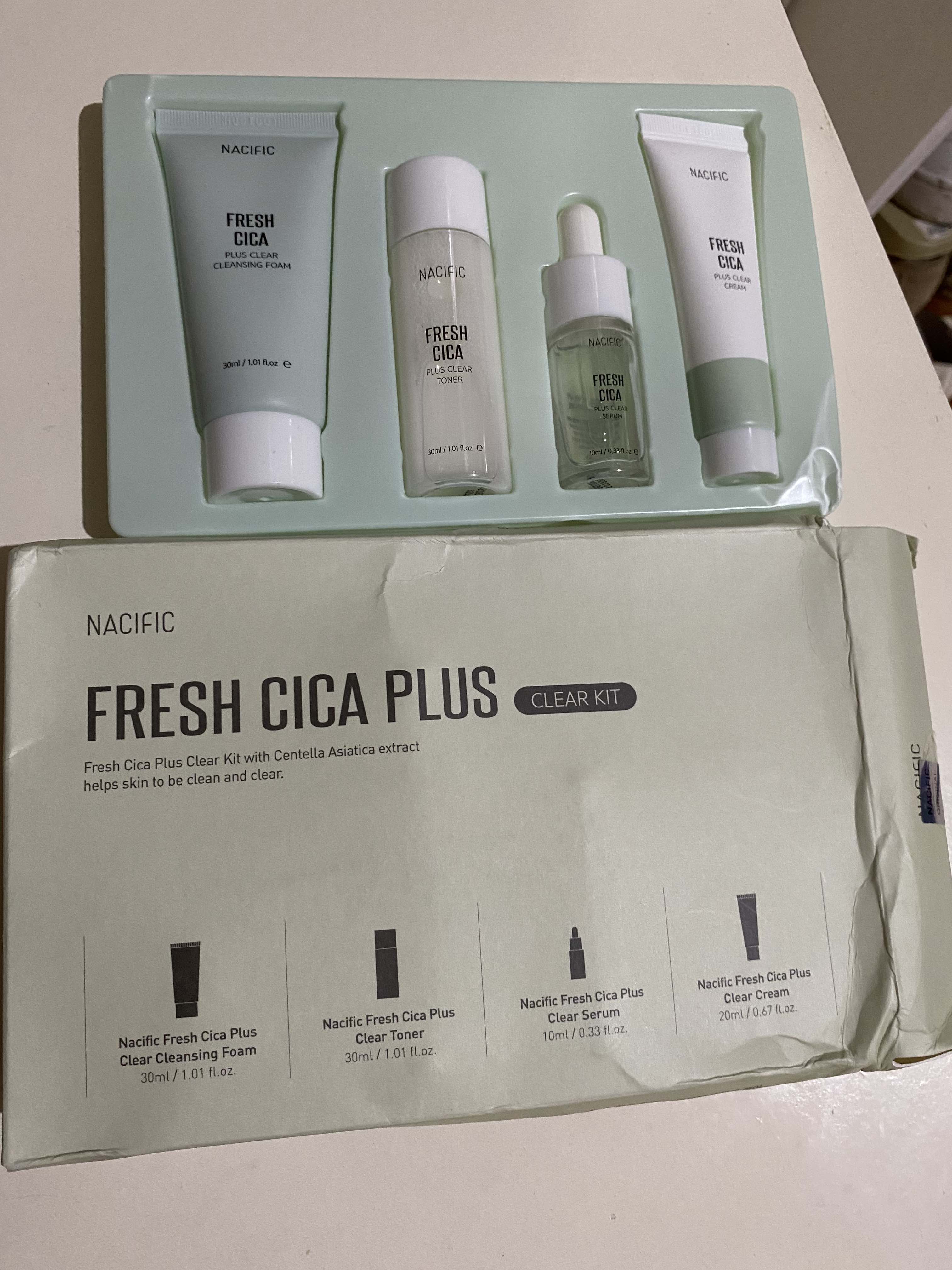  Nacific Fresh Cica Plus Clear Kit (Cleansing Foam