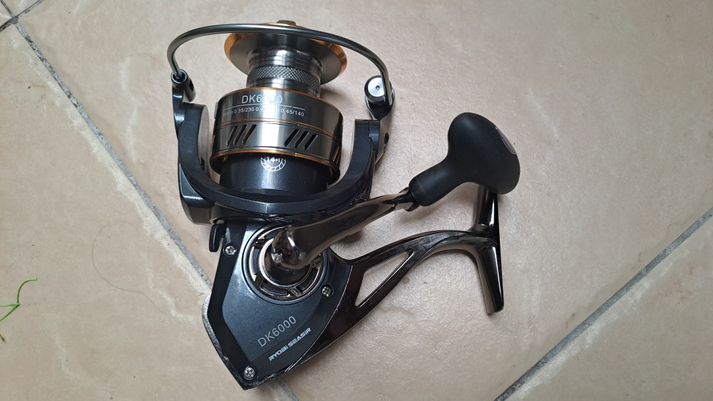 RyobiSeasir DK All Metal Spinnning Fishing Reel 1000-7000 series 14+1BB  5.2:1/4.7:1 Gear Ratio Max Drag 15kg Fishing wheel Saltwater Cheap Designed  in Japan