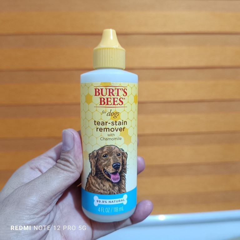 Burt's bees tear top stain remover