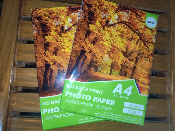 QUAFF A4 230GSM Photopaper (NO BACK PRINT) - Comcard