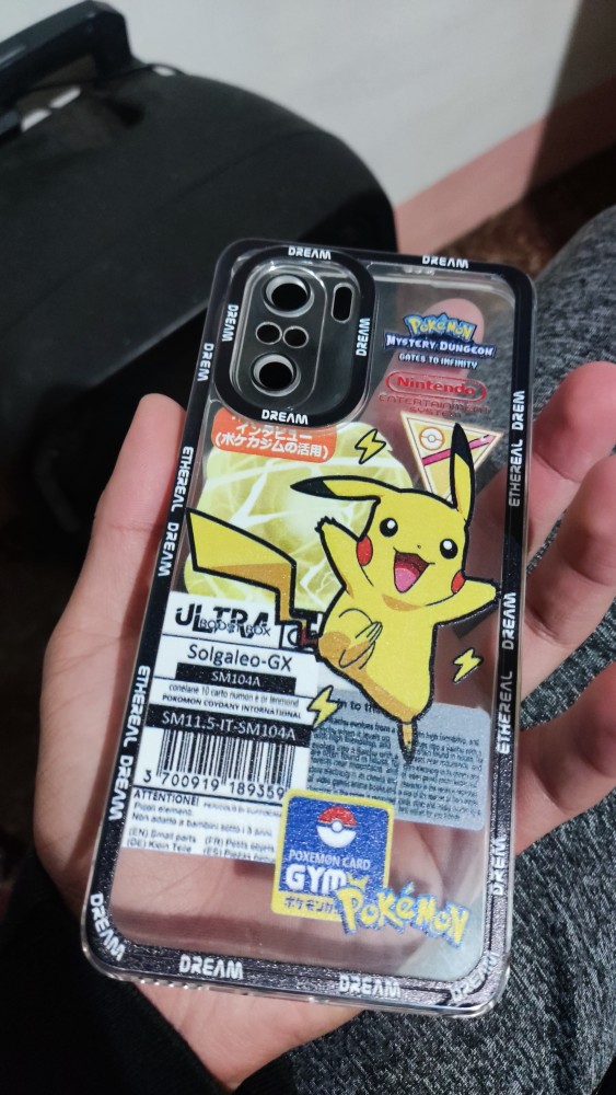 Jogo Anime Pokemon Pikachu Roxo Gengar Psyduck Capa Estampa Para Redmi Note  7 8 9 10 11 Pro 9A 9C 10A Desenho Fofo De Celular Em Silicone Transparente  - Corre Que Ta Baratinho