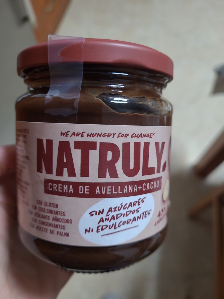 Natruly Crema de Cacahuete Cacao y Vainilla 500g